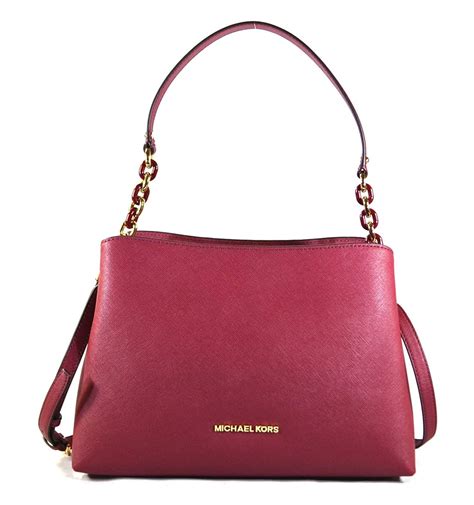 michael kors sofia large monowhite|Michael Kors Women's Sofia Large East West Satchel.